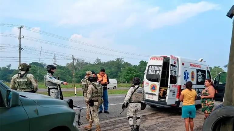 Hieren a talachero durante intento de asalto a vulcanizadora en la Cárdenas- Villahermosa