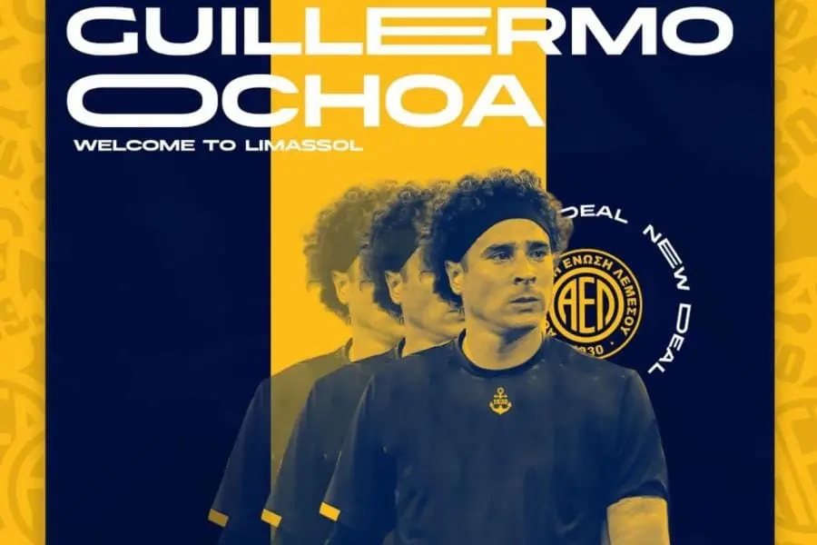 A sus 40 años, Guillermo Ochoa seguirá en Europa con el AEL Limassol de Chipre