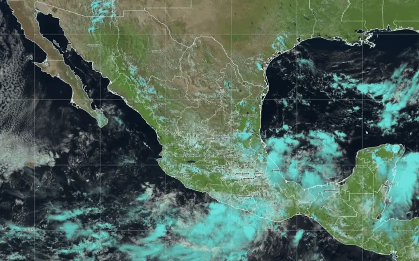 Se forma depresión tropical Trece-E; se esperan intensas lluvias en Guerrero y Oaxaca