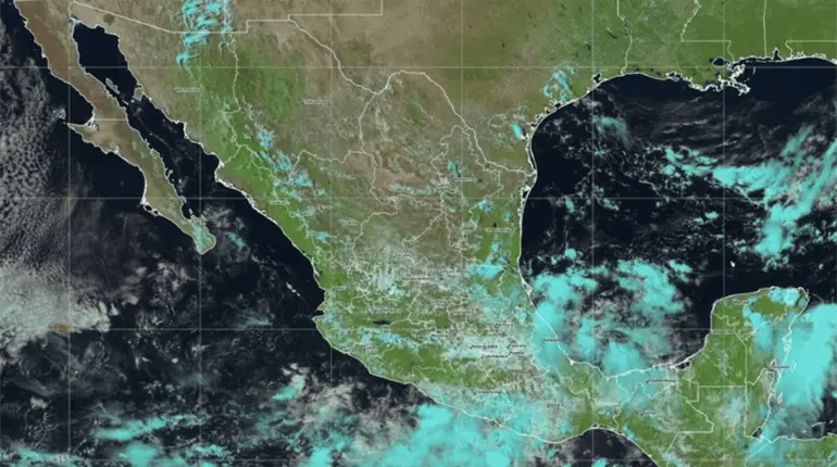 Se forma depresión tropical Trece-E; se esperan intensas lluvias en Guerrero y Oaxaca