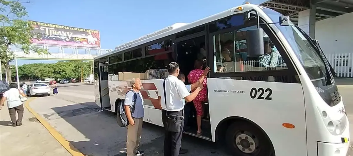 Transporte público de Tabasco avanza, es el 11vo mejor conectado del país: May