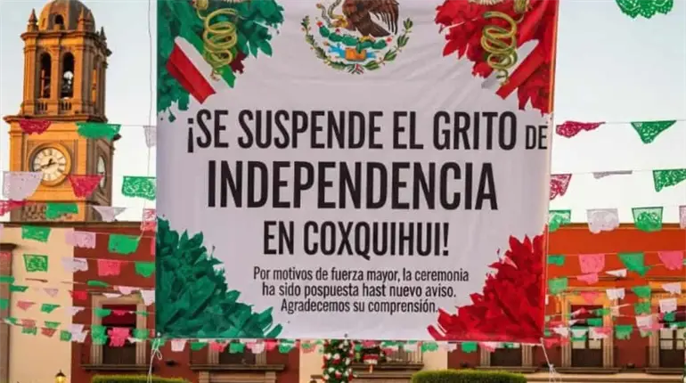 4 municipios de Veracruz y Edomex cancelan ceremonia del ´Grito´ por violencia