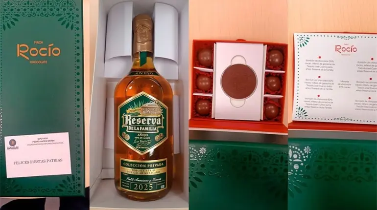 Pedro Haces regala un millón 400 mil pesos en chocolates "Rocío" de los López Beltrán a diputados: Loret