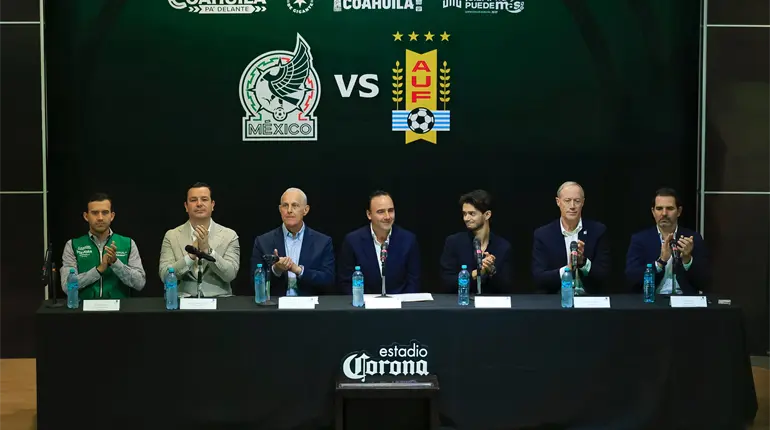 Selección mexicana jugará amistoso contra Uruguay en noviembre