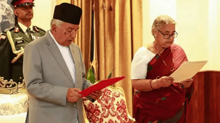 Nepal nombra como primera ministra interina a expresidenta del Tribunal Supremo