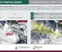 Se forma tormenta tropical "Mario" en el Pacífico
