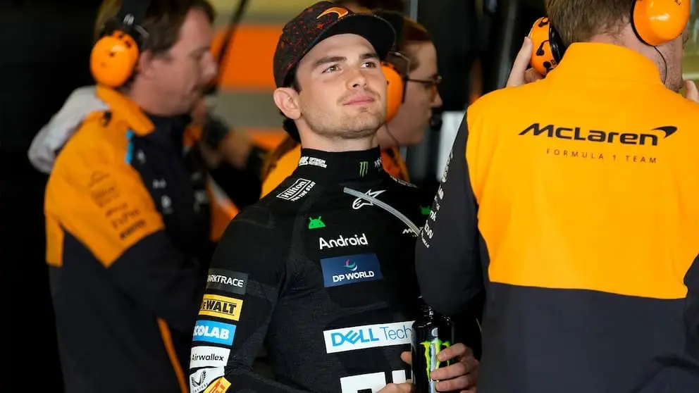 Pato O´Ward se prepara para las prácticas del GP de México con McLaren
