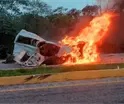 Mueren 15 en accidente en la Mérida-Campeche
