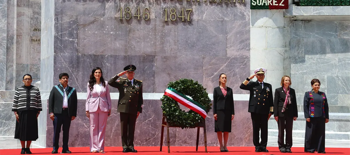 Llaman a jóvenes a alejarse de las drogas y la delincuencia en 178 aniversario de la Gesta Heroica de Niños Héroes en CDMX