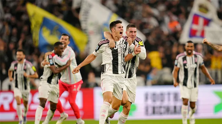 Juventus se lleva el Derby de Italia en un partido de volteretas