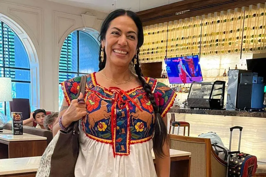 Lila Downs ya está en Tabasco para Grito en Comalcalco