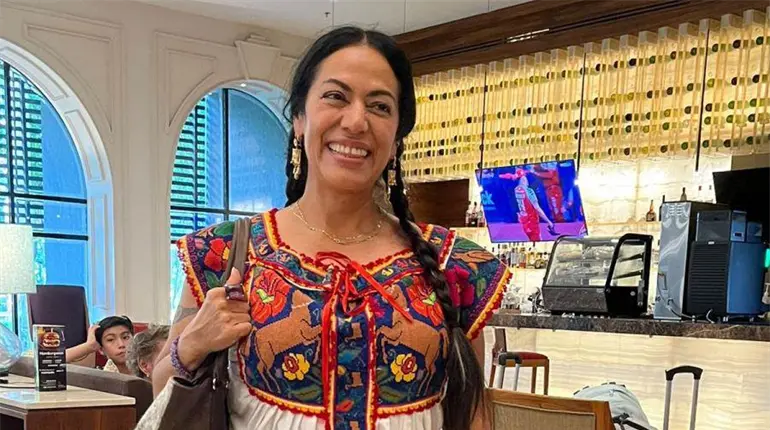 Lila Downs ya está en Tabasco para Grito en Comalcalco