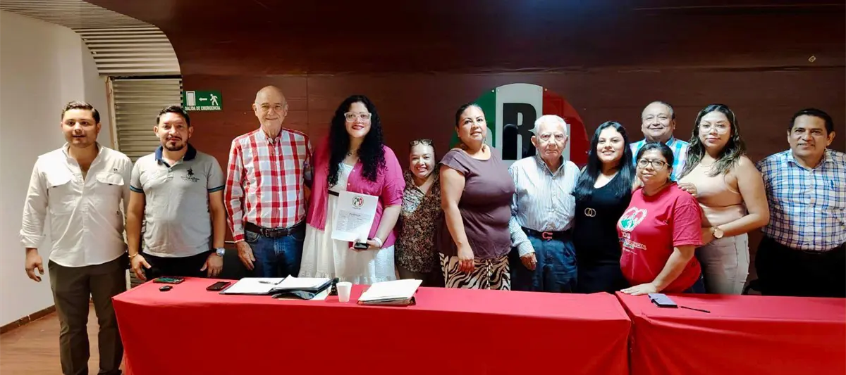 PRI Tabasco registra planilla única de aspirantes a consejeros políticos nacionales
