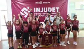 Gimnastas, listas para representar a Tabasco en Copa Internacional de Yucatán