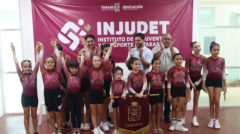 Gimnastas, listas para representar a Tabasco en Copa Internacional de Yucatán