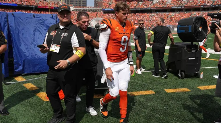 Bengalíes pierden a su quarterback tres meses de la NLF