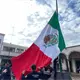 Se rompe bandera monumental en Guanajuato durante acto cívico