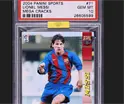 Tarjeta coleccionable de Messi rompe récord de venta