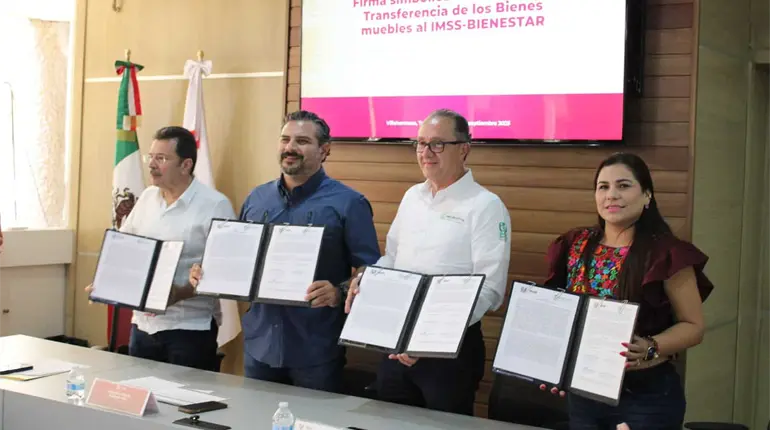IMSS Bienestar concreta federalización del Hospital ´Dr. Gustavo A. Rovirosa´