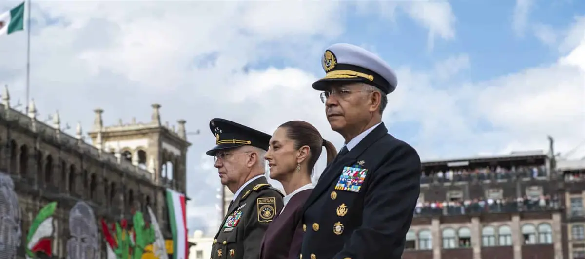 "Ninguna injerencia es posible en nuestra patria": Sheinbaum en su primer desfile militar
