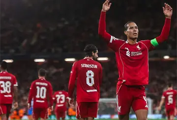 Con gol de Van Dijk, Liverpool gana 3-2 al Atlético en Champions
