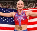 Katie Moon es tricampeona de salto de pértiga en el Mundial de Atletismo 2025