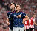 Arsenal inicia la fase de liga de Champions con victoria ante Athletic Bilbao