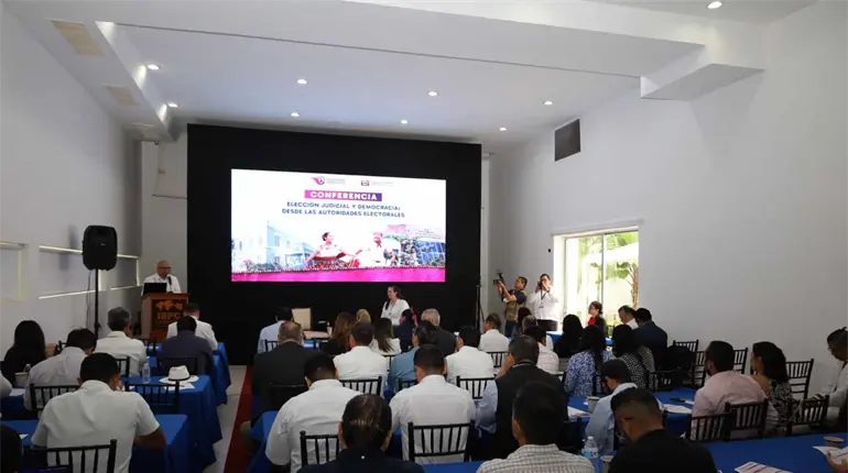 Realizan en Tabasco encuentro nacional de OPLES para evaluar organización de elección judicial