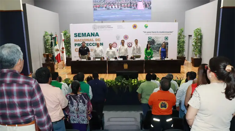 Inauguran Semana Nacional de PC en Tabasco, enfocada en Códigos QR como señalización
