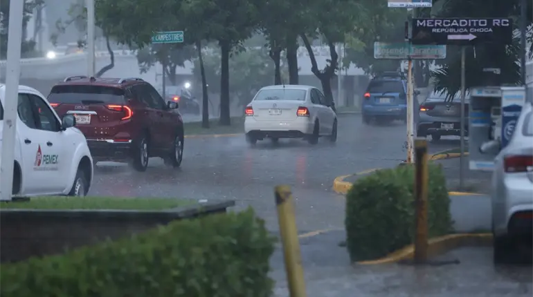 Prevé CONAGUA lluvias de hasta 75 mm en Tabasco