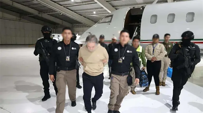 Requena llega a México y lo ingresan a El Altiplano