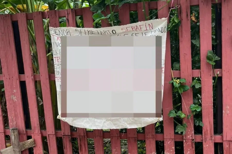 Dejan narco-manta contra titular de SSPC en Cupilco, Comalcalco