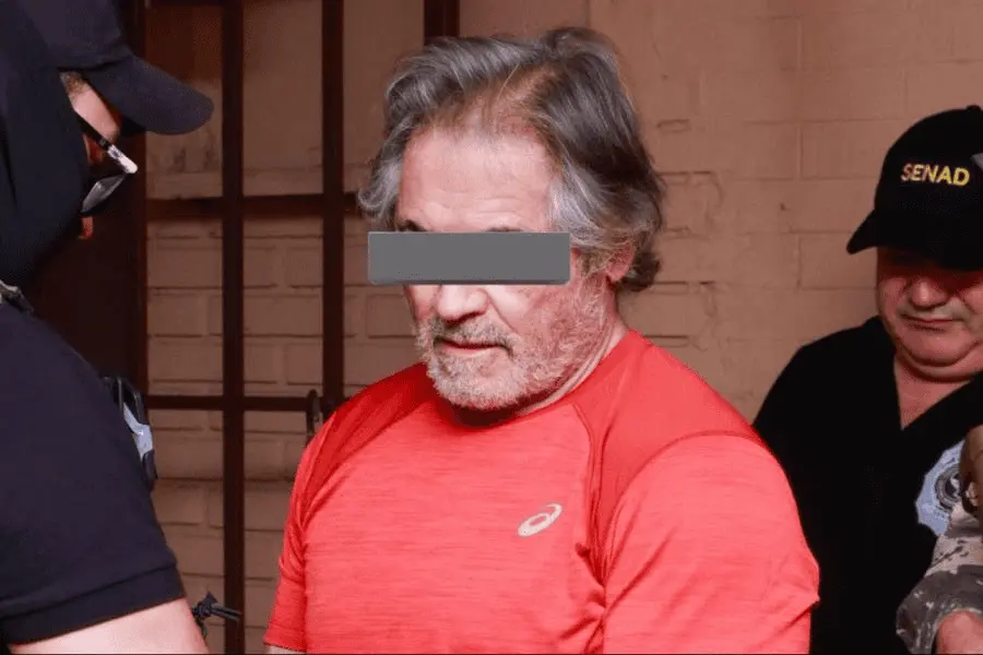 Hernán Bermúdez llega a México y es ingresado en El Antiplano