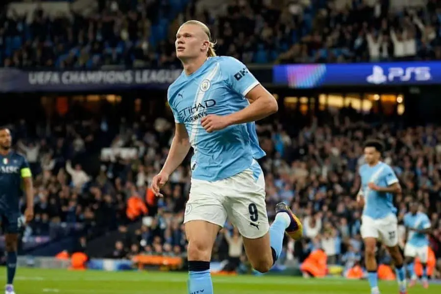 Manchester City gana y Haaland llega a 50 goles en 49 juegos de Champions
