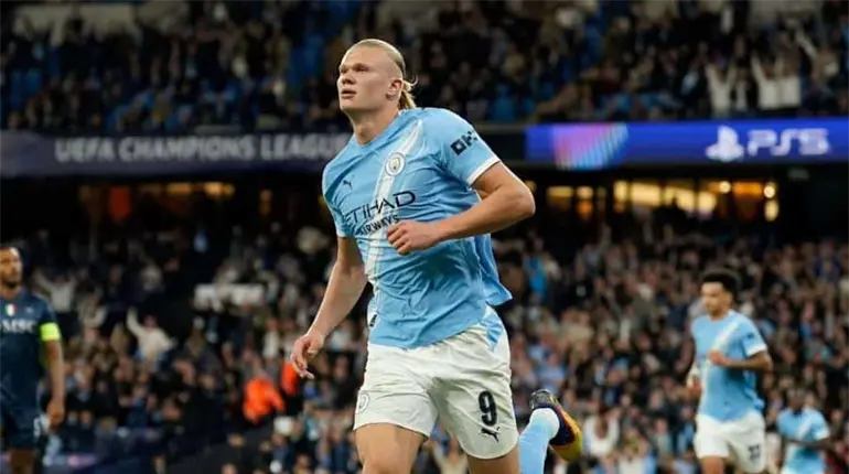 Manchester City gana y Haaland llega a 50 goles en 49 juegos de Champions