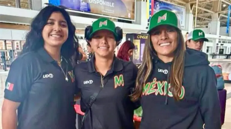 Tres jugadoras de Las Olmecas participarán en el Campeonato Panamericano de Beisbol 2025 con México