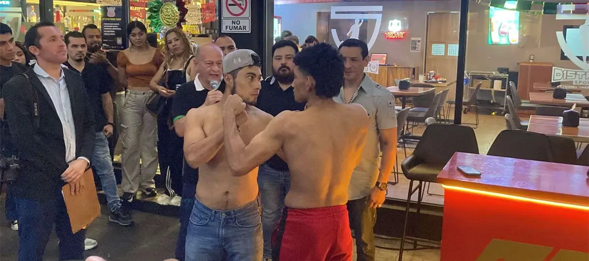 Se lleva a cabo con éxito el pesaje para la función de box "Supremacía en el ring"