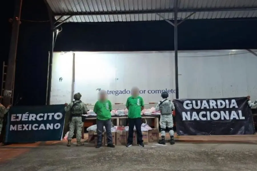 Aseguran autoridades en Sonora 250 kilos de metanfetamina y 5 de fentanilo