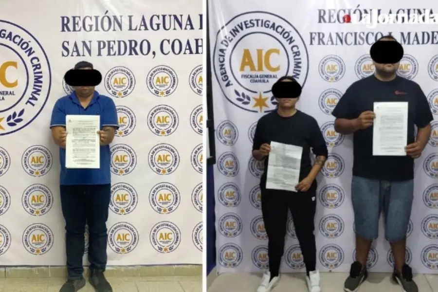 Detienen a 3 policías en Coahuila presuntamente dedicados al narcomenudeo