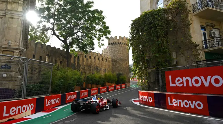 Ferrari hace el 1-2 en las segundas practicas libres del GP de Azerbaiyán