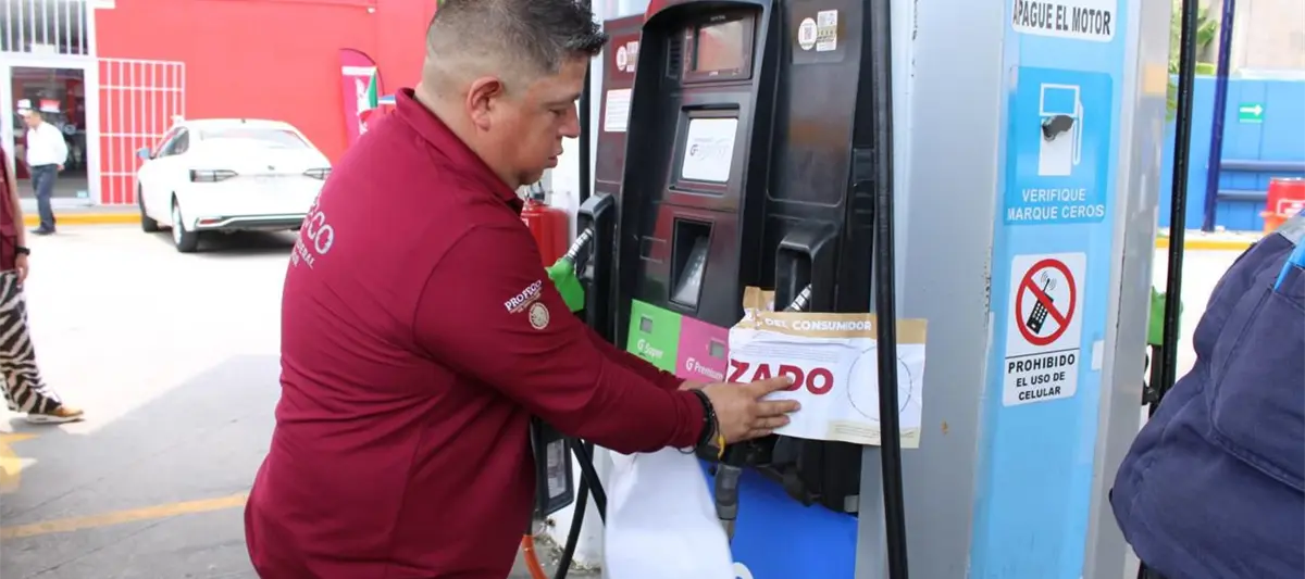 Profeco y ASEA clausuran e inmovilizan gasolineras en Tabasco