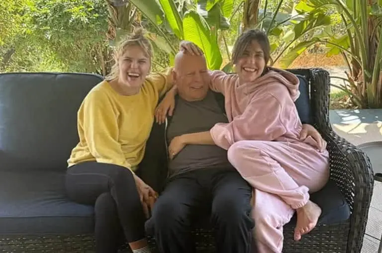 Reaparece el actor Bruce Willis tras ingresar a casa de reposo
