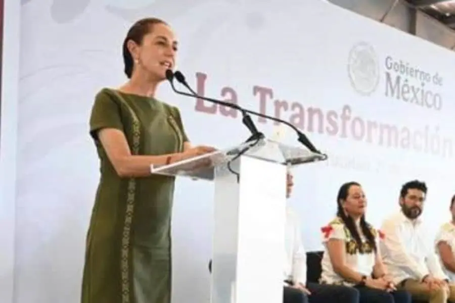 Asistirá May a evento de Sheinbaum en el Zócalo con motivo del primer año de gobierno