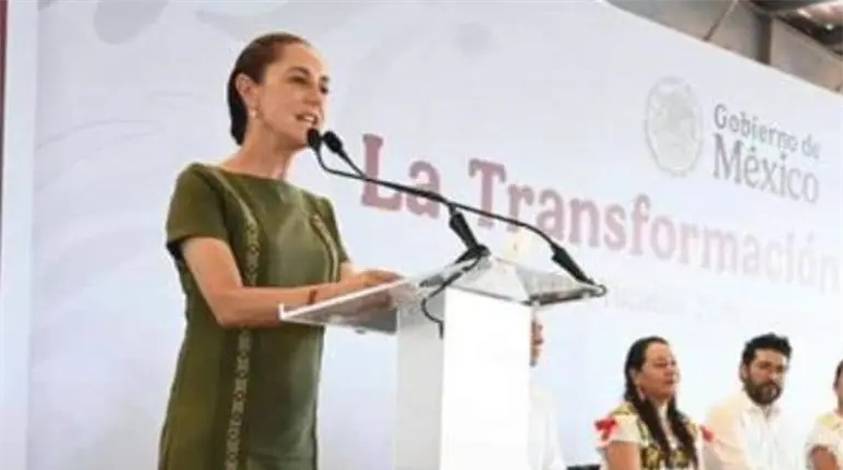 Asistirá May a evento de Sheinbaum en el Zócalo con motivo del primer año de gobierno