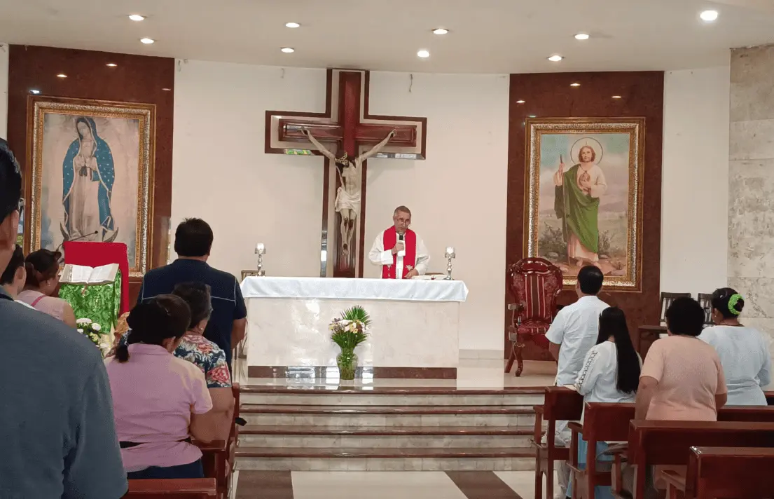 Dedican misa por 67 aniversario de Telereportaje en parroquia San Judas Tadeo