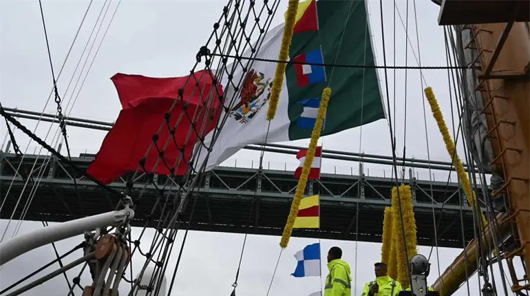 Buque Cuauhtémoc supera pruebas de navegación y está listo para volver a México tras accidente