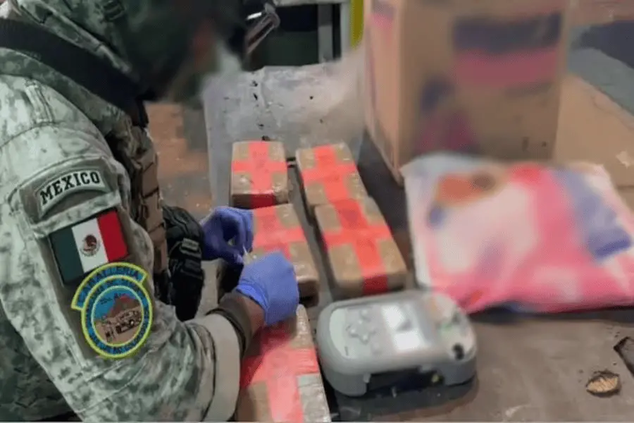 Defensa decomisa fentanilo oculto en detergente en Sonora