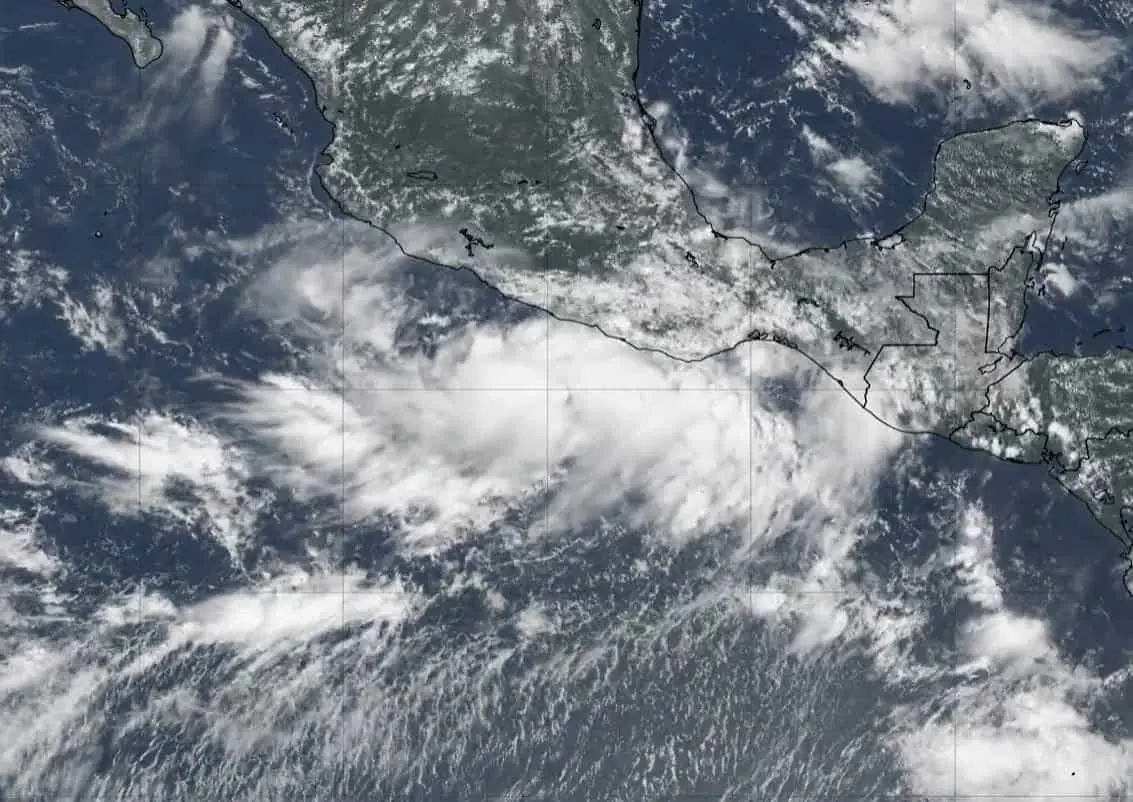 Se forma tormenta tropical "Narda" en el océano Pacífico