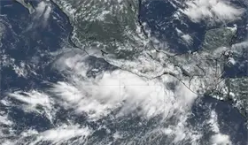 Se forma tormenta tropical "Narda" en el océano Pacífico