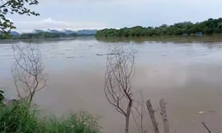 Semáforo de ríos en Tabasco se mantiene en rojo por escurrimientos de Chiapas y Guatemala